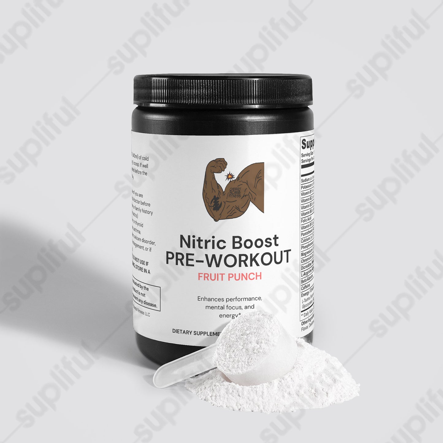 Nitric Boost Pre-Workout Powder (Fruit Punch)