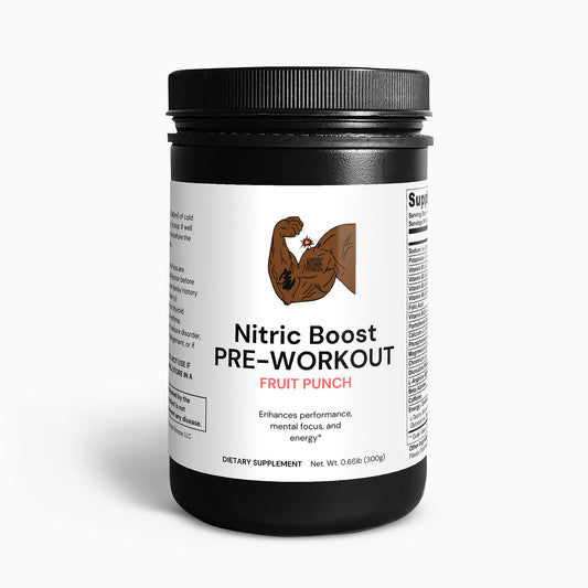 Nitric Boost Pre-Workout Powder (Fruit Punch)